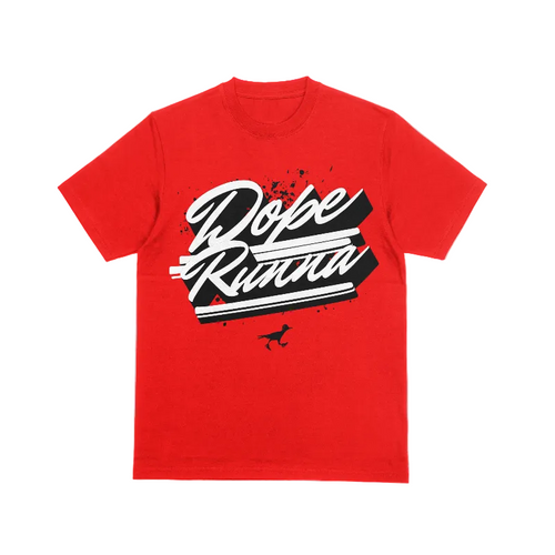 DOPE RUNNA “Elite Runner ” Tee - Red