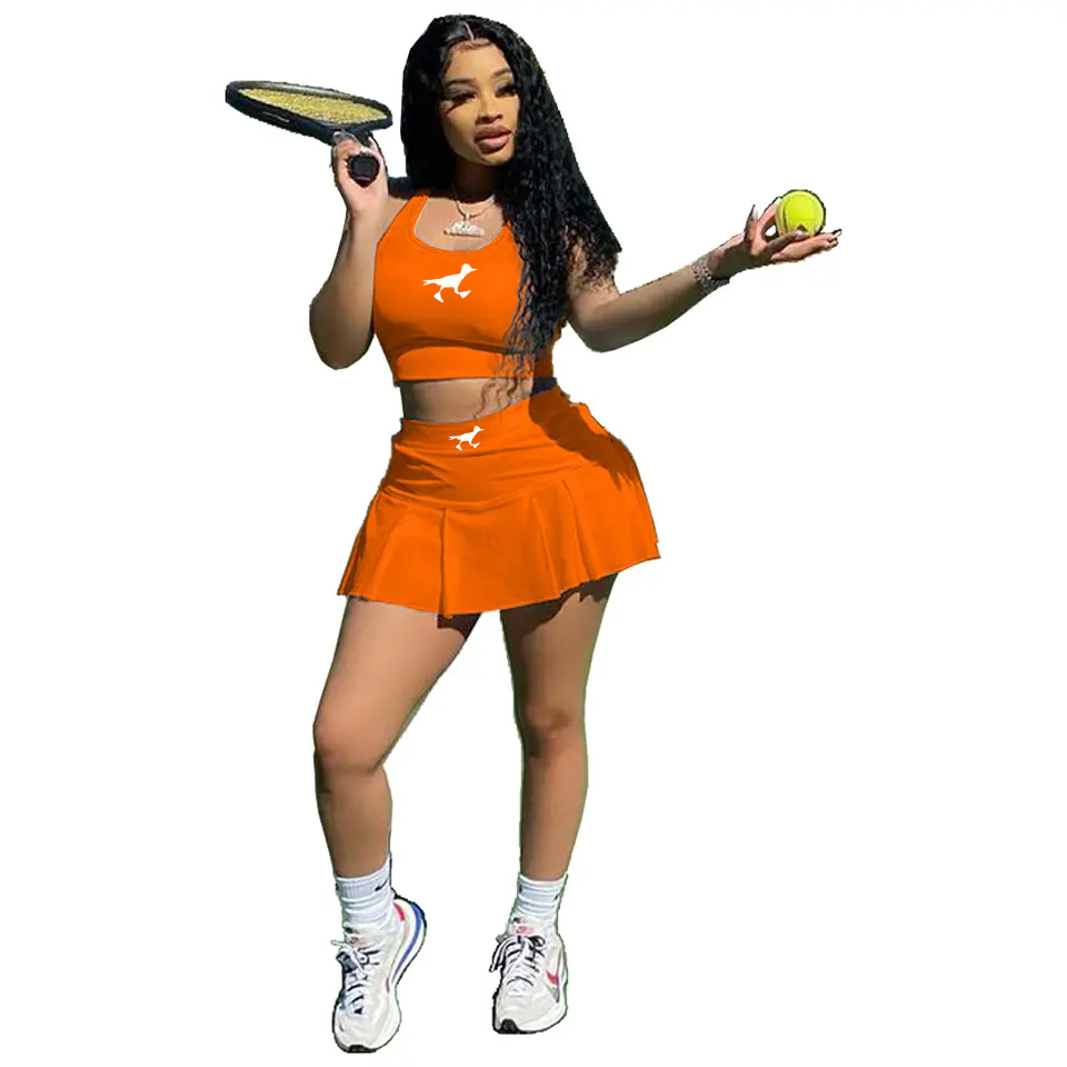 Serve Me - Tennis Set - Orange X White