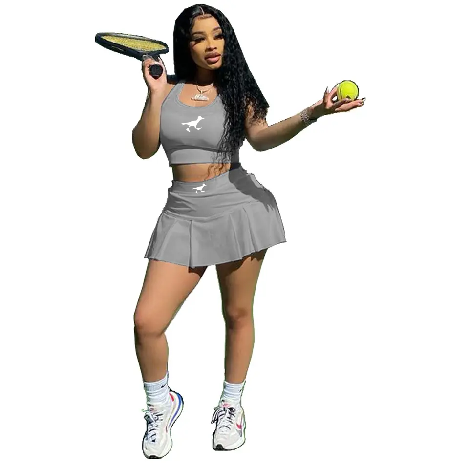 Serve Me - Tennis Set - Grey X White