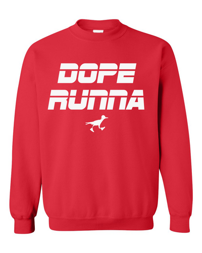 Win The Race - Crewneck - Red / White - Unisex
