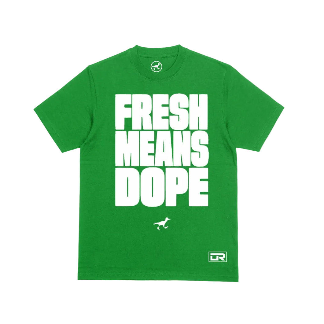 FMD - T SHIRT - GREEN X WHITE