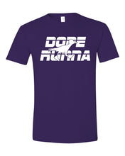 DOPE RUNNA "DA CITY" T-SHIRT - Purple X White