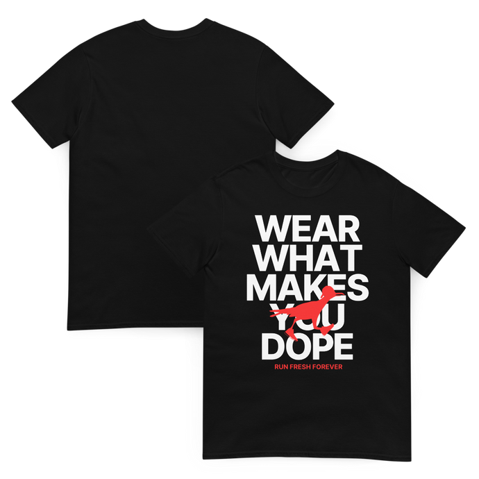 WEAR YO VIBES TEE  - BLACK X WHITE