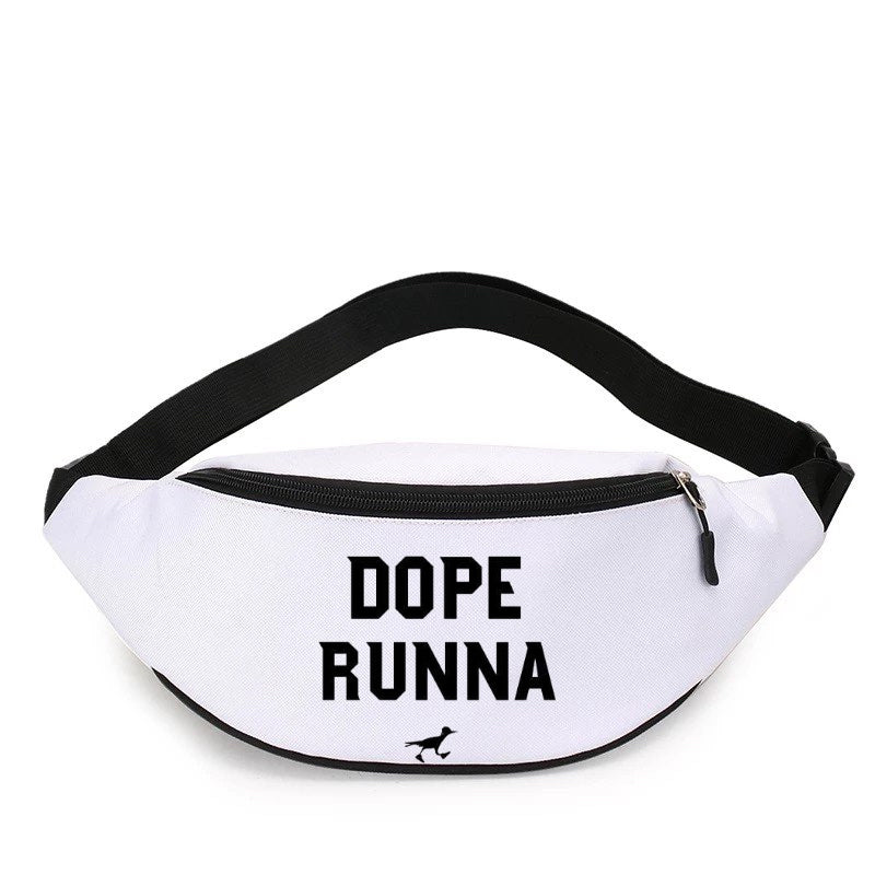 Take A Hike - Fanny Pack - White X Black