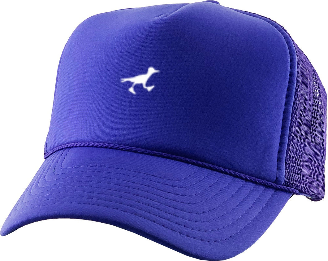 DOPE RUNNA LOGO HAT - Purple X White